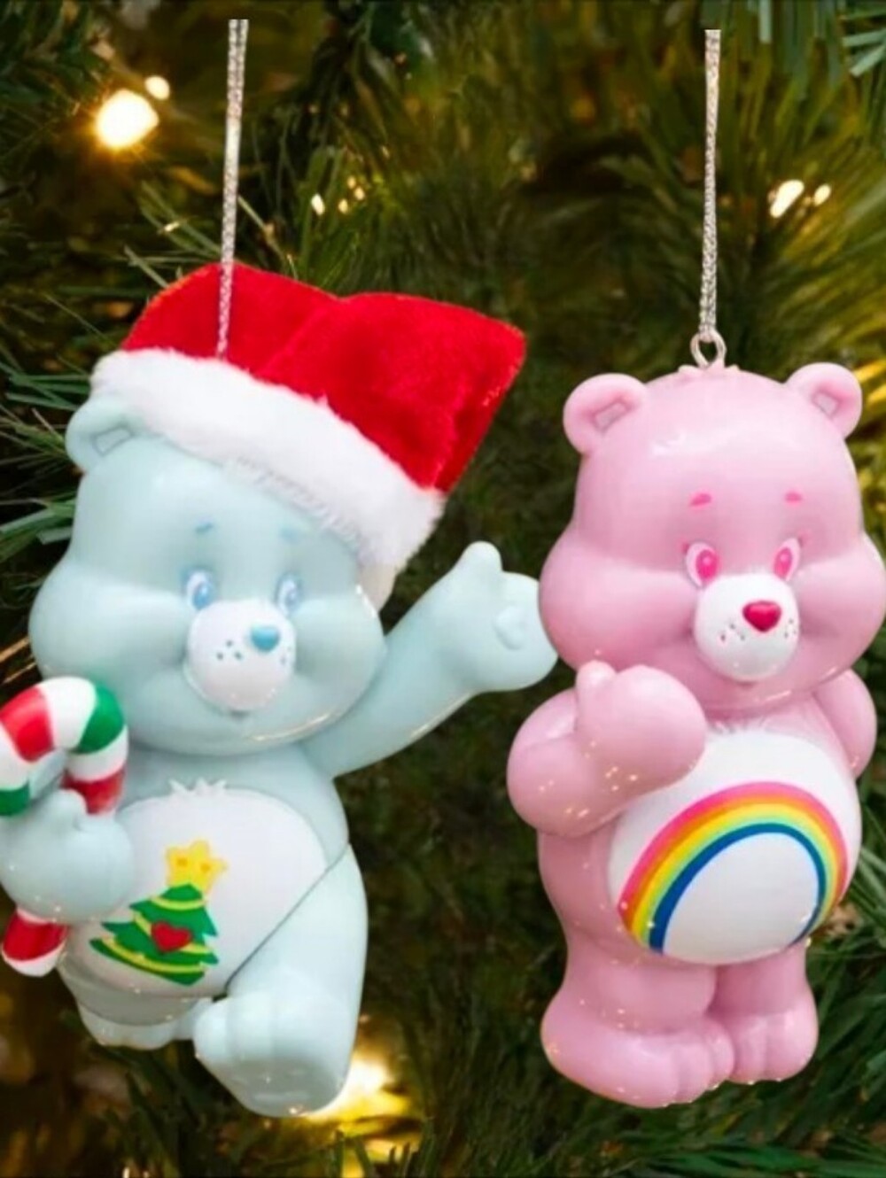 Care Bears Tree Ornaments Set Of 2